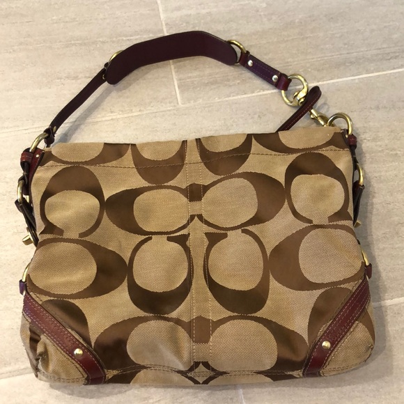 Coach Signature Carley Handbag - Picture 2 of 12